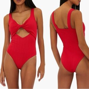 Beach Riot Tyler One Piece Swimsuit L